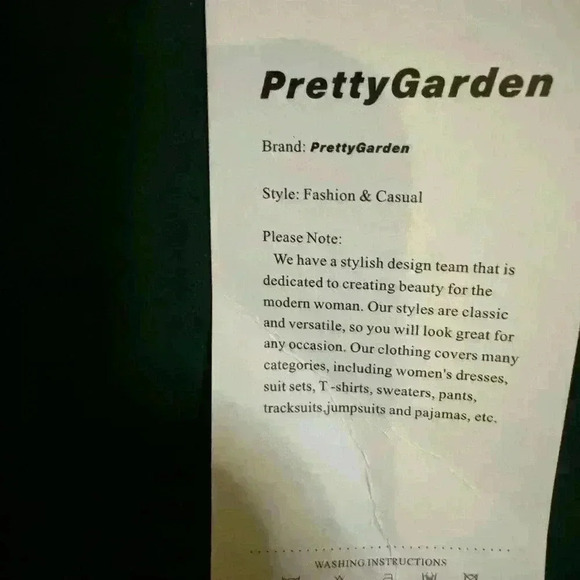 BNWT Pretty Gardens Green Womens Dress size Med - Picture 6 of 15